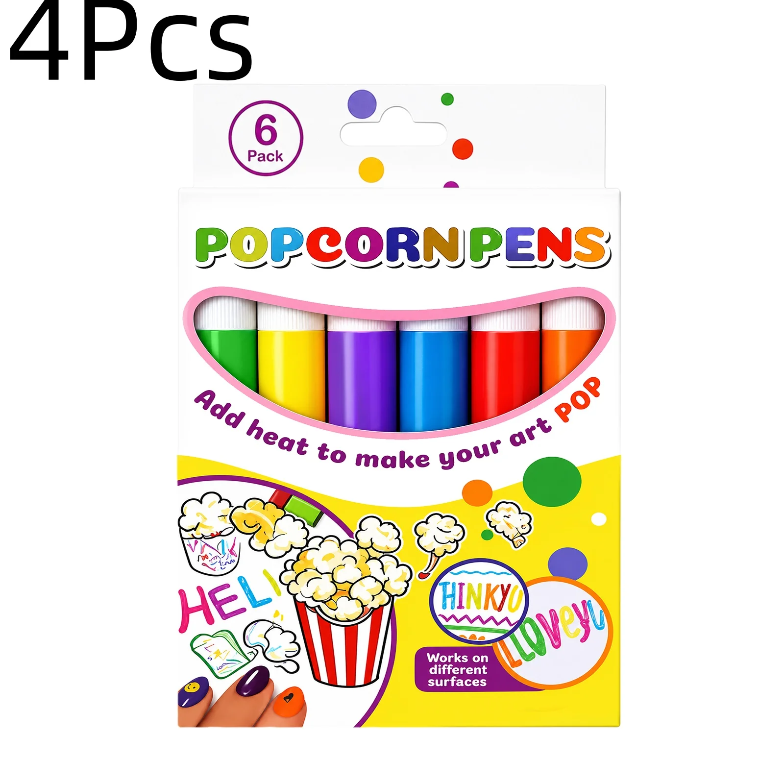 Popcorn Pens Smoothing Ink Non-Smudge - Image 5