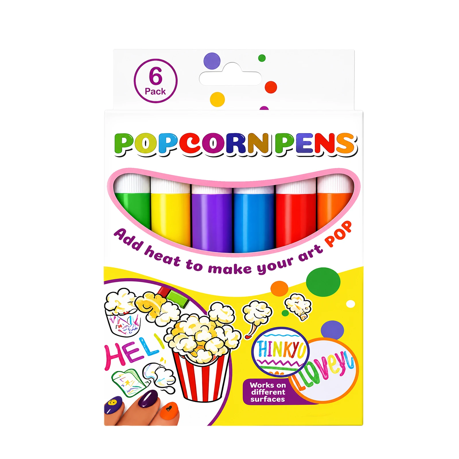 Popcorn Pens Smoothing Ink Non-Smudge - Image 4