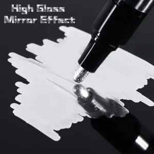 Chrome Pen Marker Mirror Waterproof Paint - Thumbnail Image 3