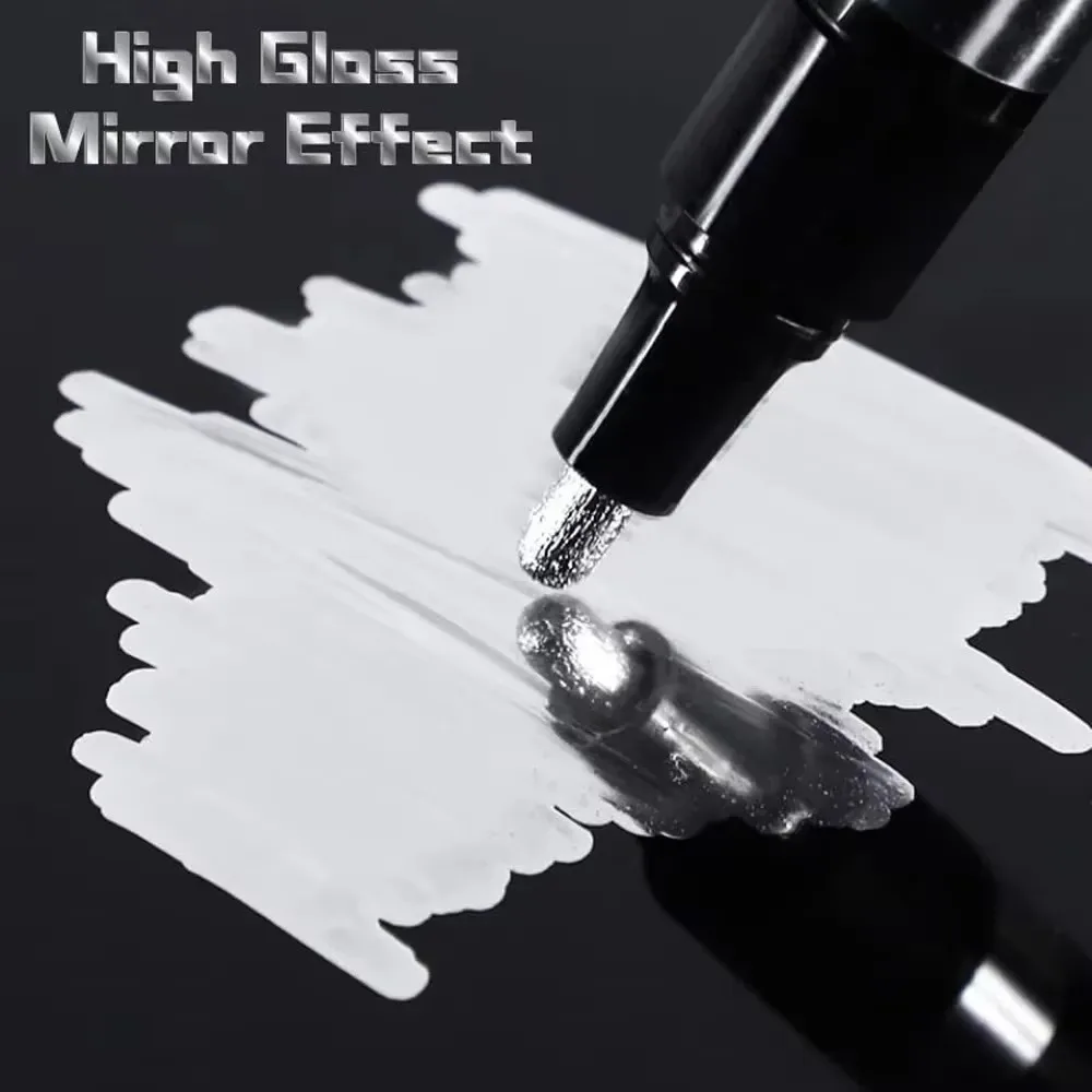 Chrome Pen Marker Mirror Waterproof Paint - Image 3