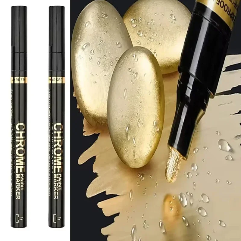 Chrome Pen Marker Mirror Waterproof Paint - Image 13