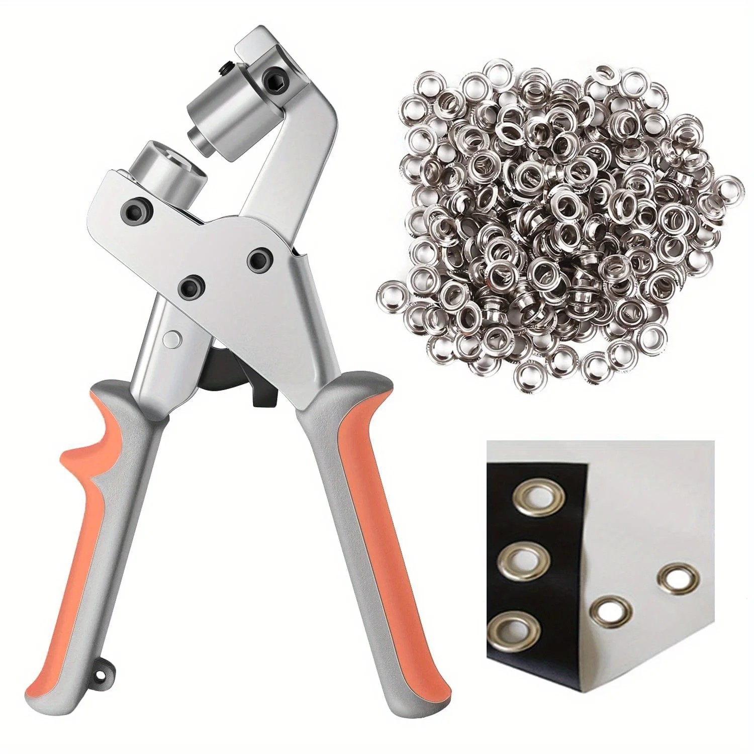 Handheld Grommet Punch Pliers - Image 1