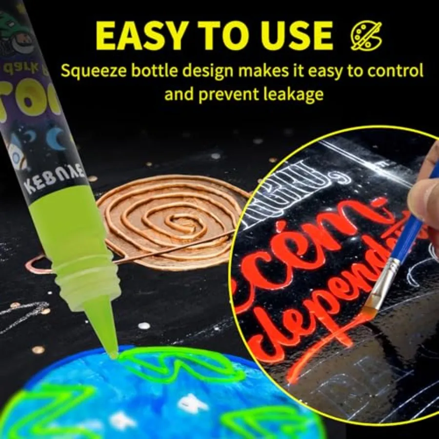 Glow in the Dark Acrylic Paint - Image 4