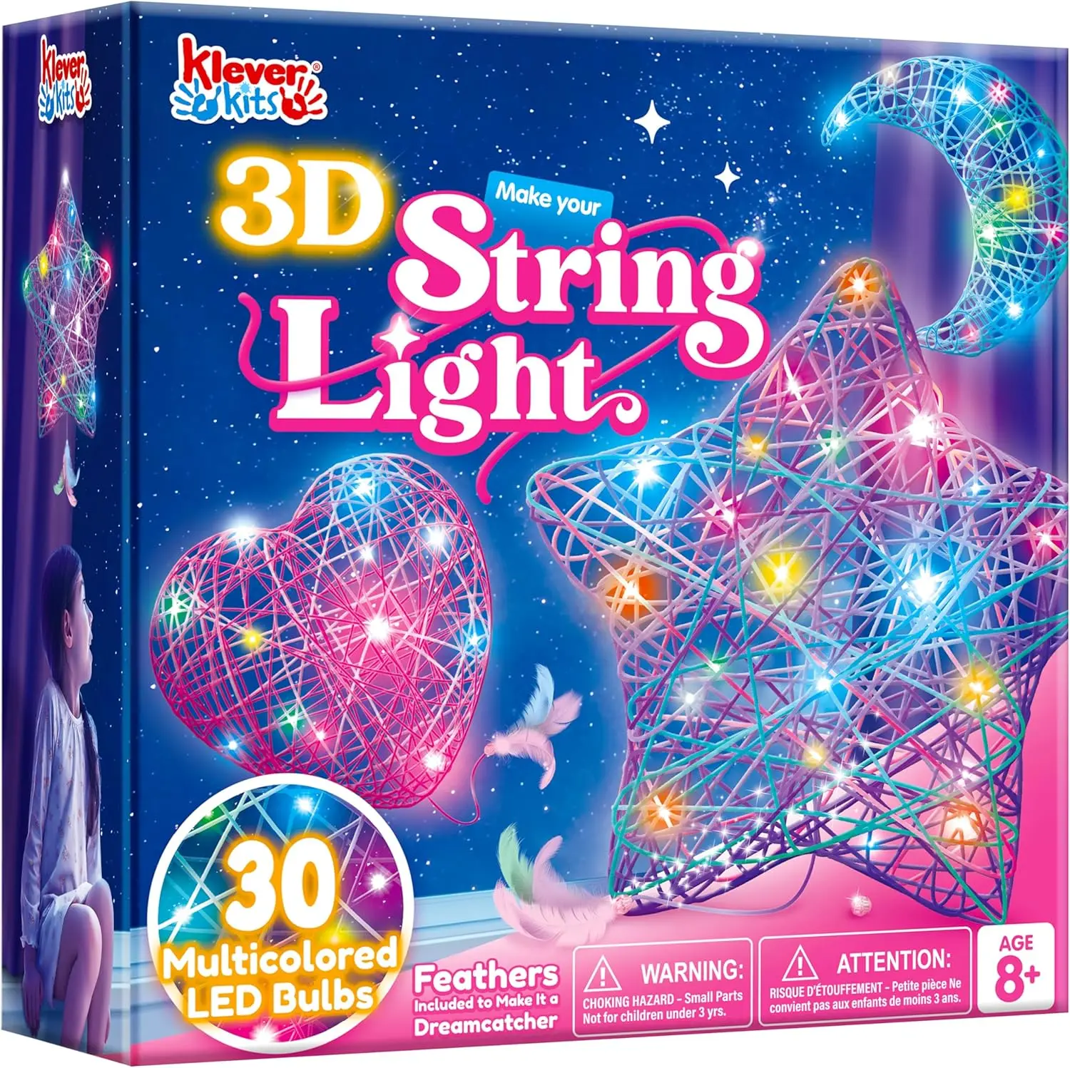 Light Up String with LED Bulbs - Image 1