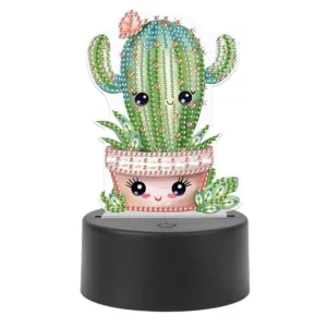 Night Light Diamond Art Table Lamps - Thumbnail Image 12