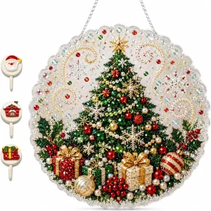 Christmas Pearl Art Hanging Ornament Kit - Thumbnail Image 1