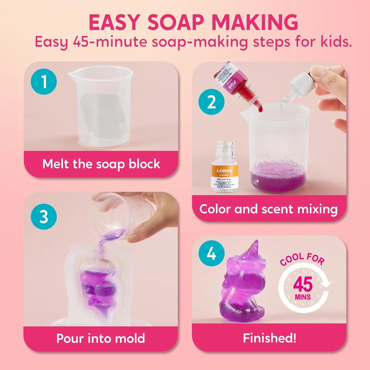 Unicorn Soap Making Kit - Image 5