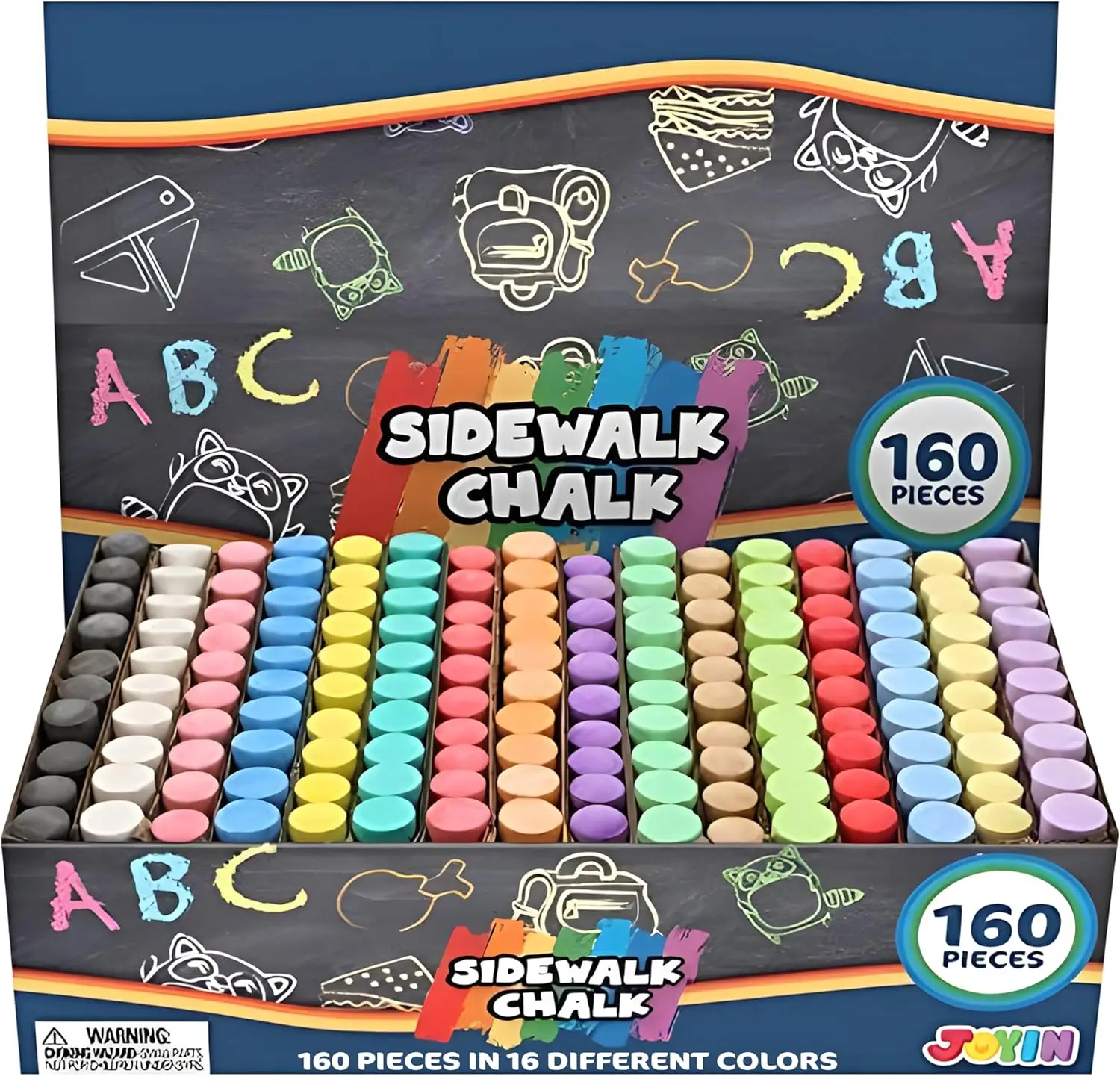 Jumbo Sidewalk Chalks Set - Image 1