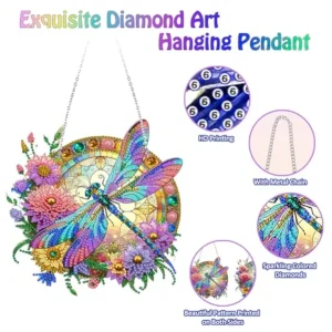 Diamond Painting Hanging Pendant Kit - Thumbnail Image 3