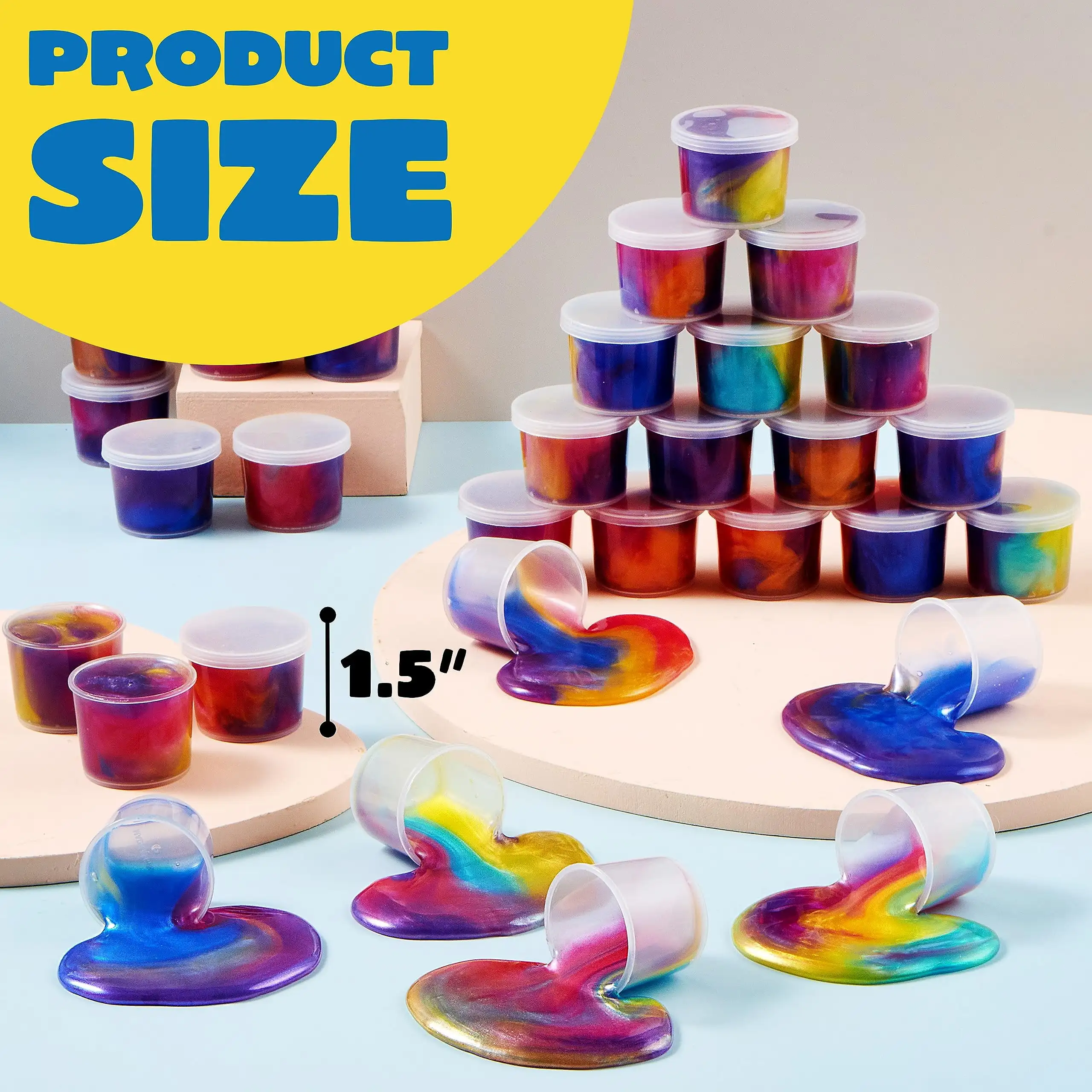 Galaxy Slime Cup Party Favors - Image 2