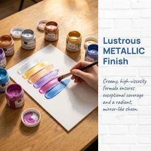Metallic Acrylic Paint Set - Thumbnail Image 5