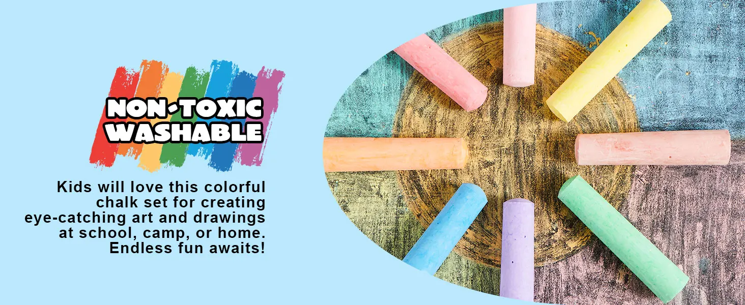 Jumbo Sidewalk Chalks Set - Image 5