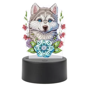 Night Light Diamond Art Table Lamps - Thumbnail Image 7