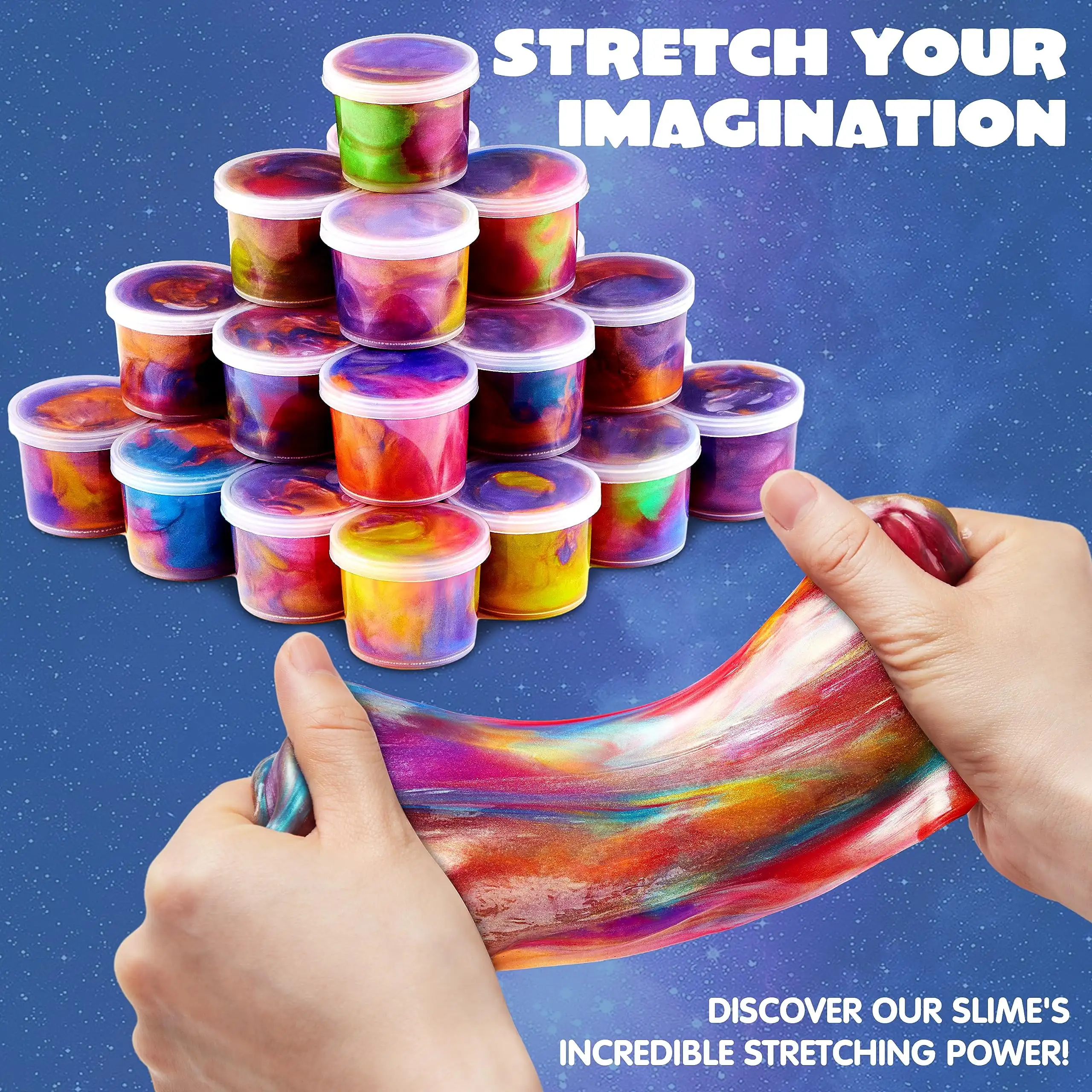 Galaxy Slime Cup Party Favors - Image 3