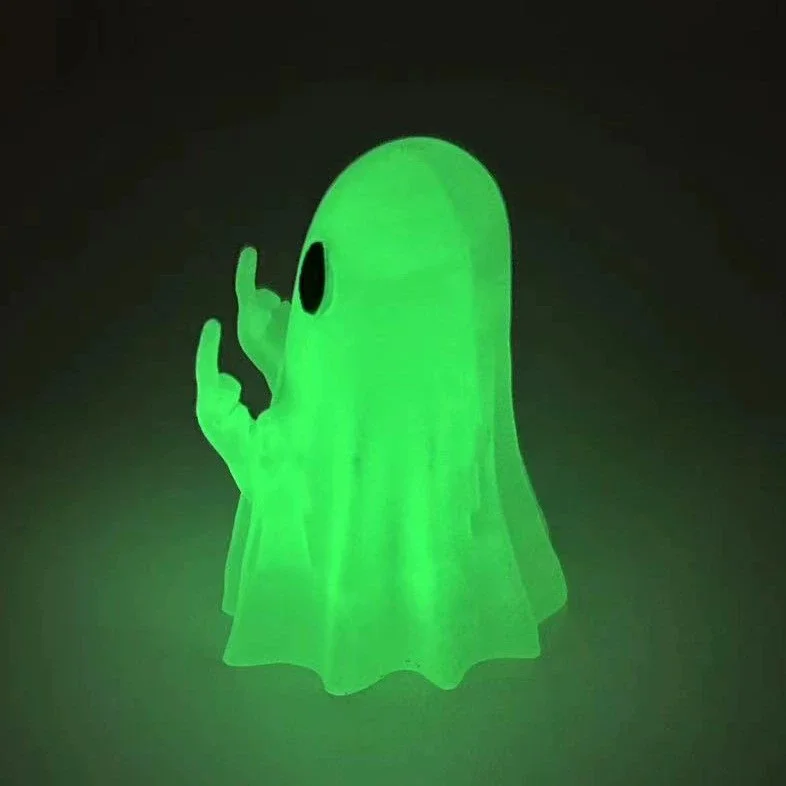 Cute Ghost Resin Statue - Image 4