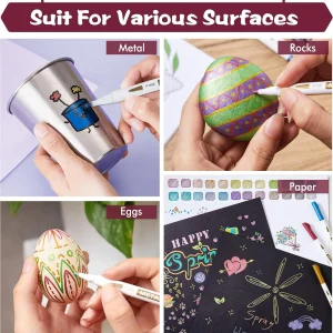 Shuttle Art Metallic Marker Pens - Thumbnail Image 4