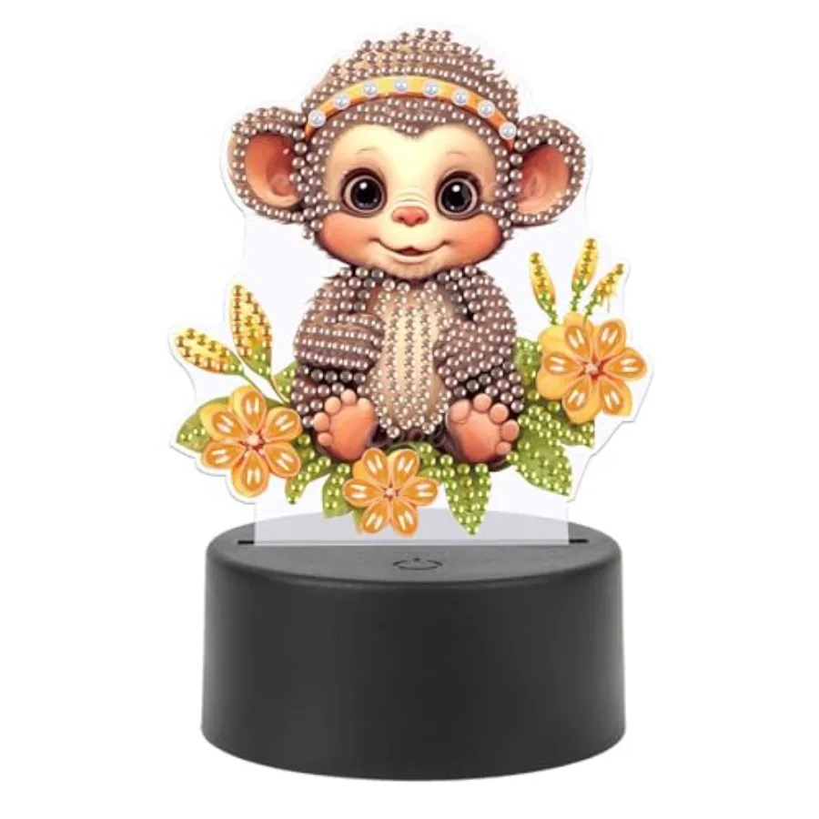 Night Light Diamond Art Table Lamps - Image 15