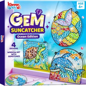 Window Art 2-in-1 Gems and Gels Suncatcher - Thumbnail Image 5