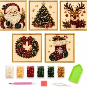 Christmas Pearl Diamond Painting Art Kit