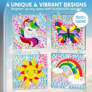 Window Art 2-in-1 Gems and Gels Suncatcher - Thumbnail Image 3