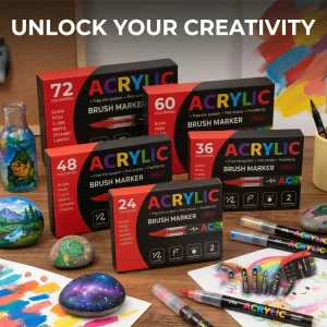 Colors Acrylic Paint Markers - Thumbnail Image 5