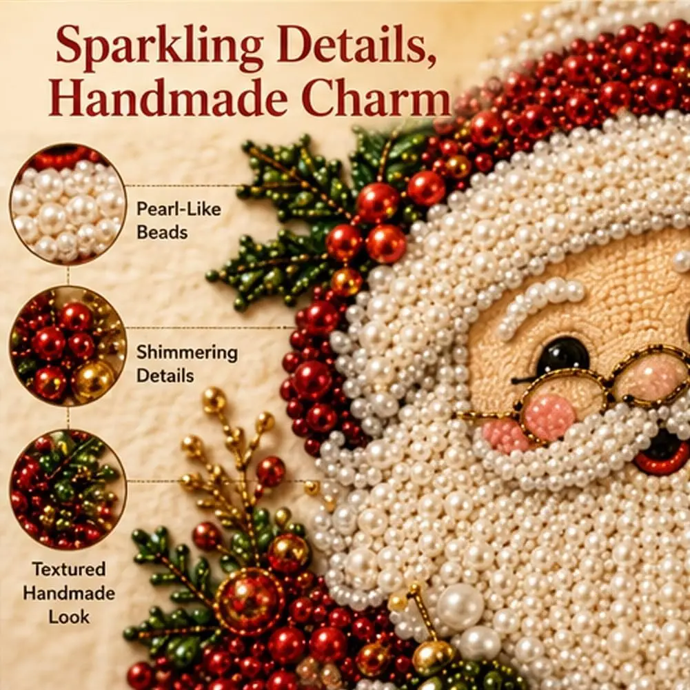Christmas Pearl Diamond Painting Art Kit - Image 3