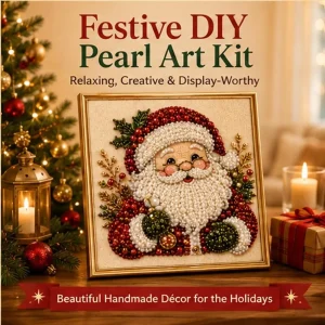 Christmas Pearl Diamond Painting Art Kit - Thumbnail Image 2