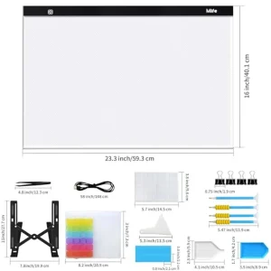 Light Box Kit for Diamond Painting, A2 - Thumbnail Image 3