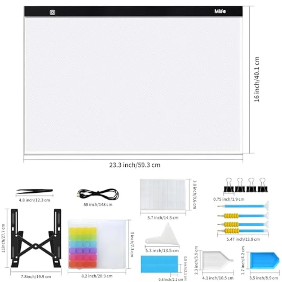 Light Box Kit for Diamond Painting, A2 - Image 3