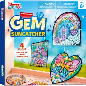 Window Art 2-in-1 Gems and Gels Suncatcher - Thumbnail Image 6