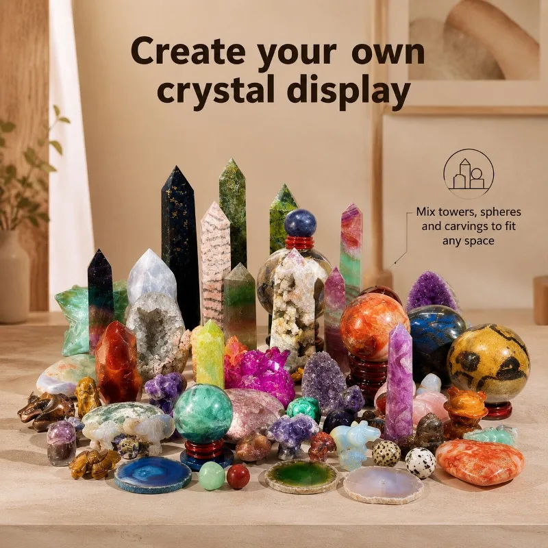 Bohemian style luxury crystal box set, 5-7lb - Image 1