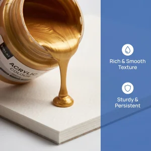 Metallic Acrylic Paint Set - Thumbnail Image 2