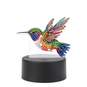 Night Light Diamond Art Table Lamps - Thumbnail Image 1