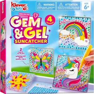 Window Art 2-in-1 Gems and Gels Suncatcher