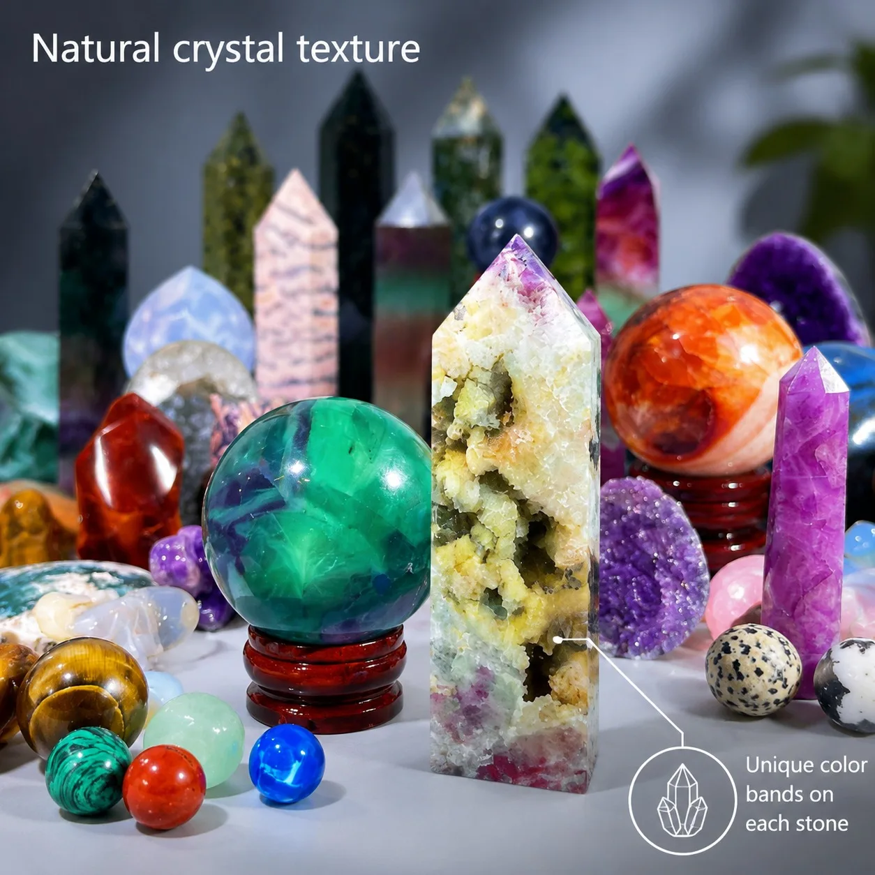 Bohemian style luxury crystal box set, 5-7lb - Image 5