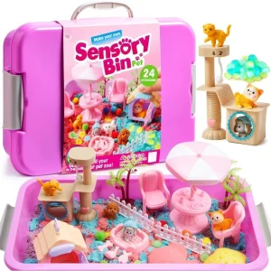 Cute Pet Sensory Bin for KIDS