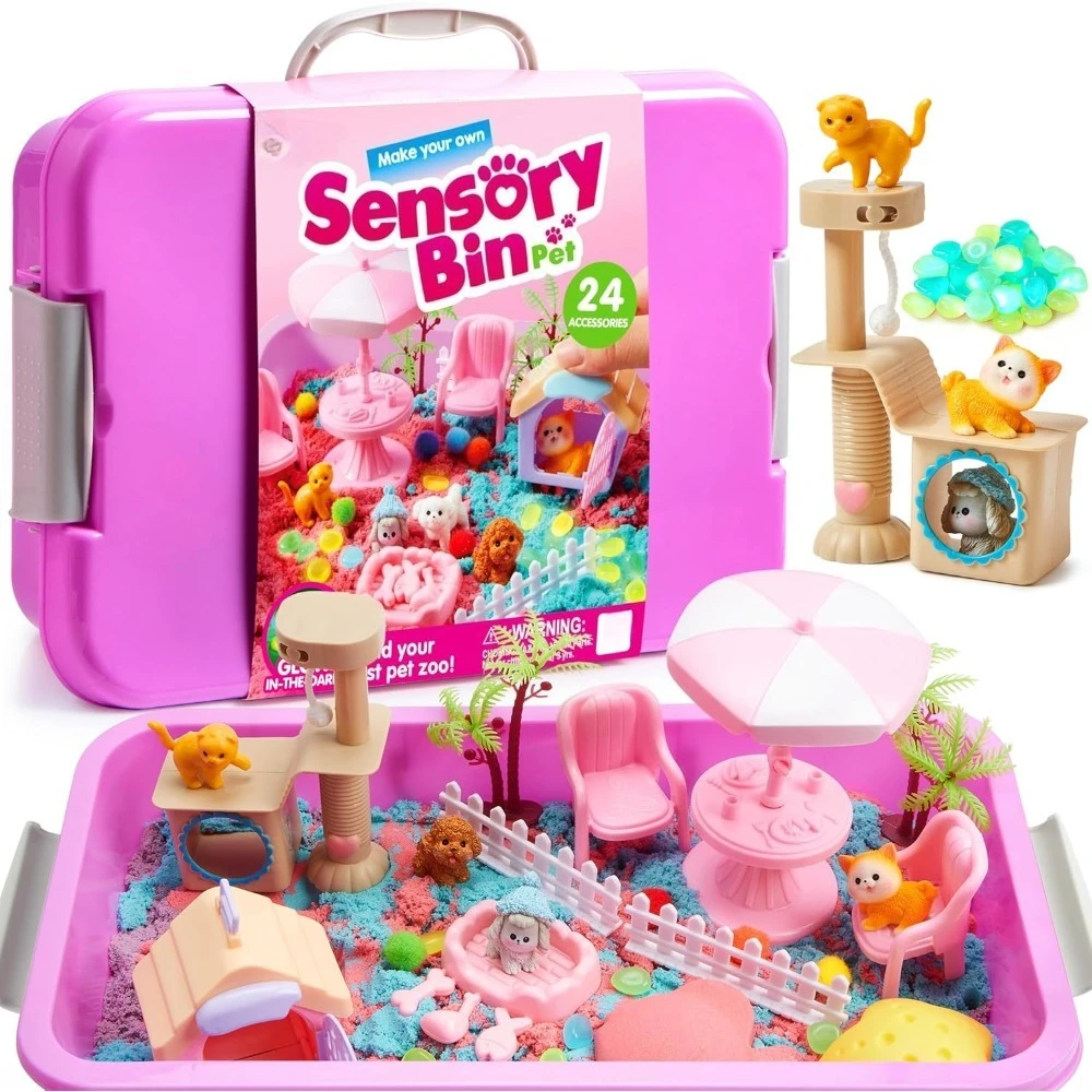 Cute Pet Sensory Bin for KIDS - Image 1