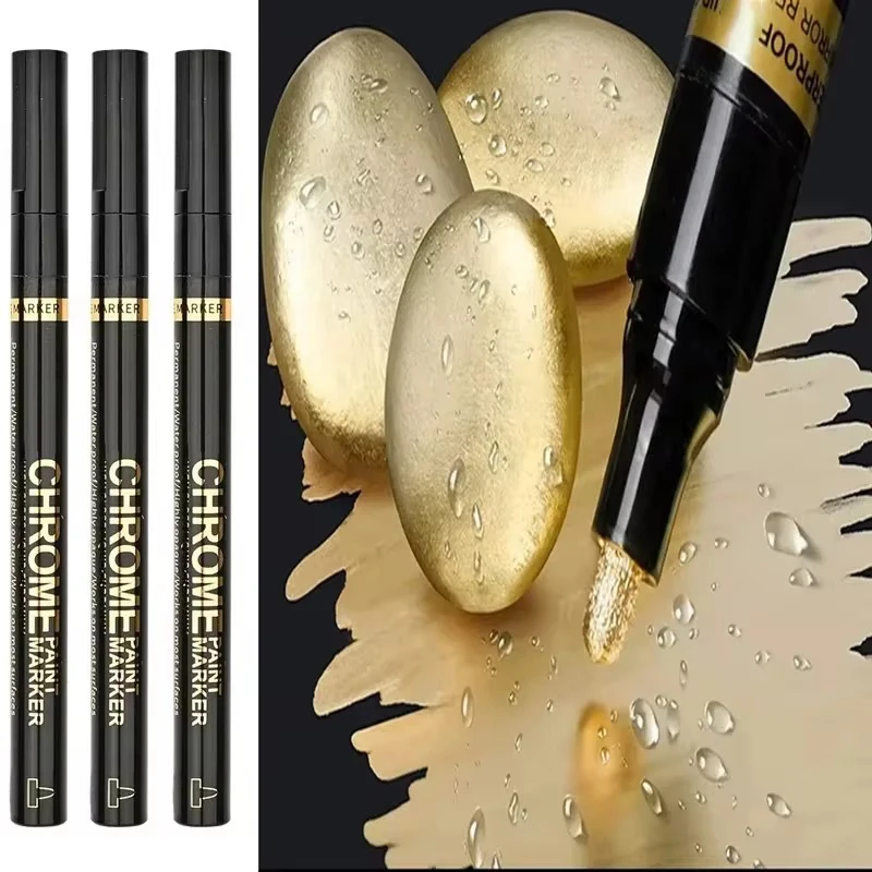 Chrome Pen Marker Mirror Waterproof Paint - Image 9