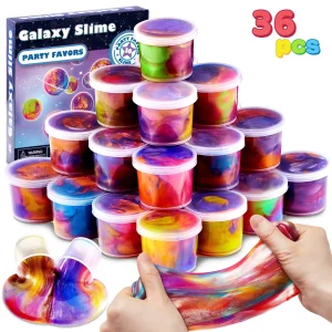 Galaxy Slime Cup Party Favors