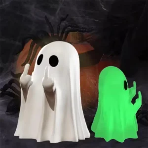 Cute Ghost Resin Statue