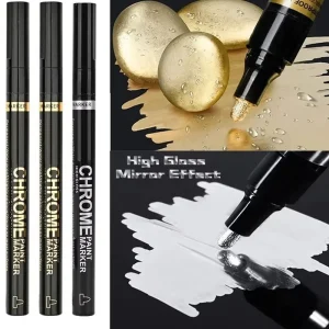 Chrome Pen Marker Mirror Waterproof Paint - Thumbnail Image 11